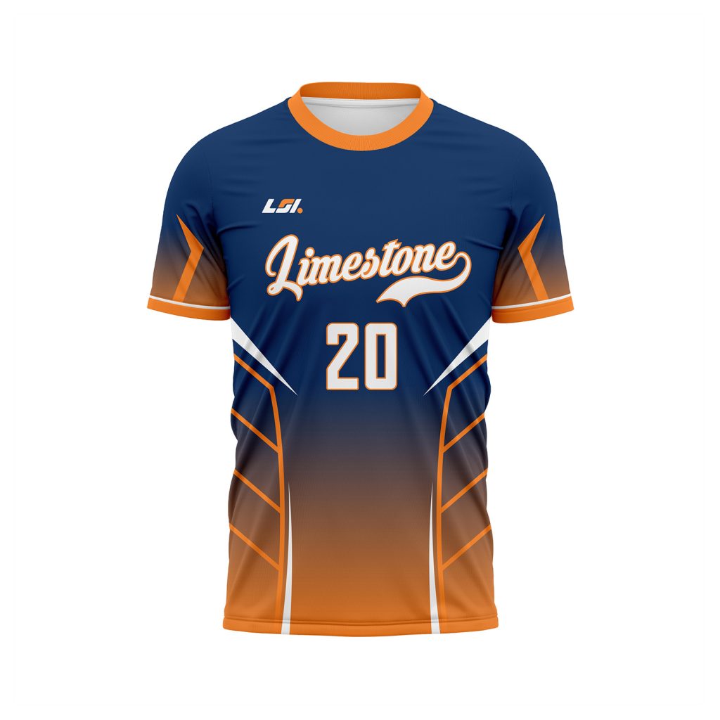 crew neck baseball softball jersey (front) ps