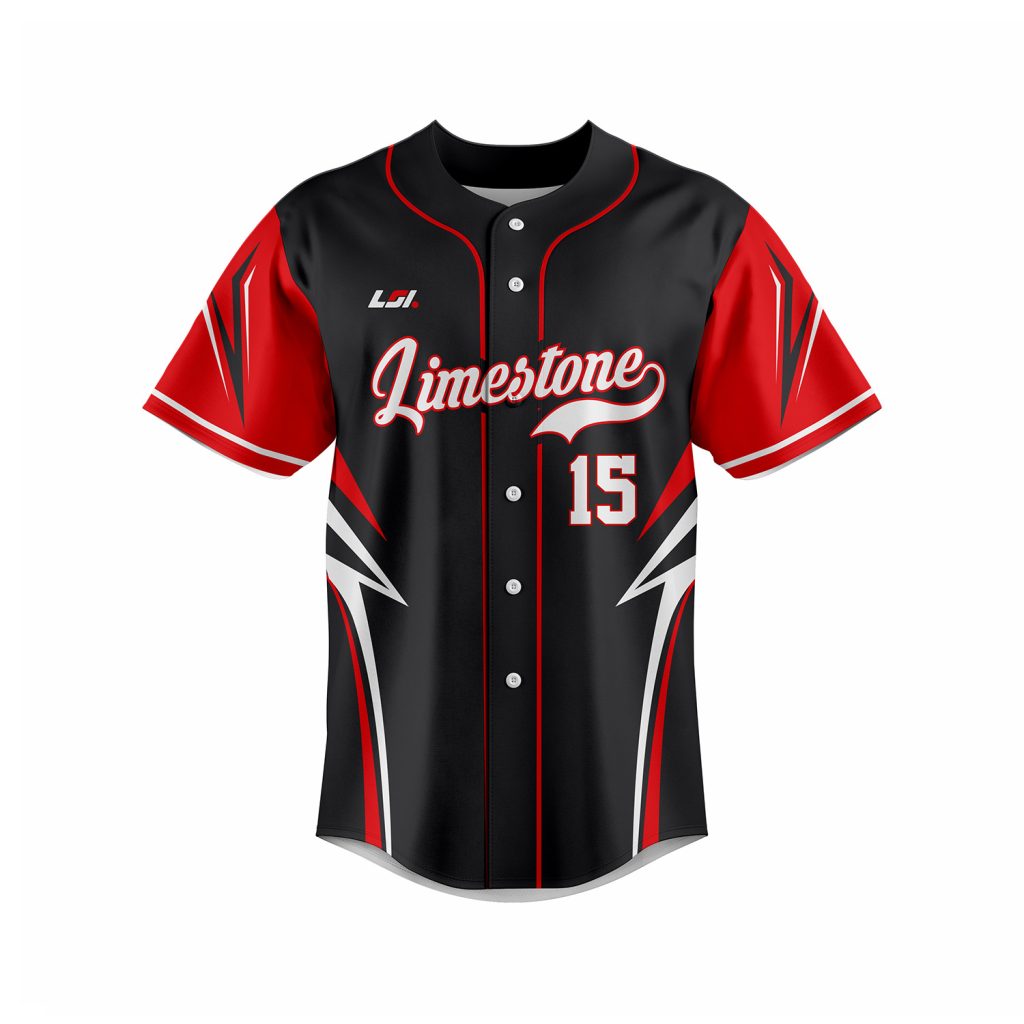 full button baseball jersey (front) ps